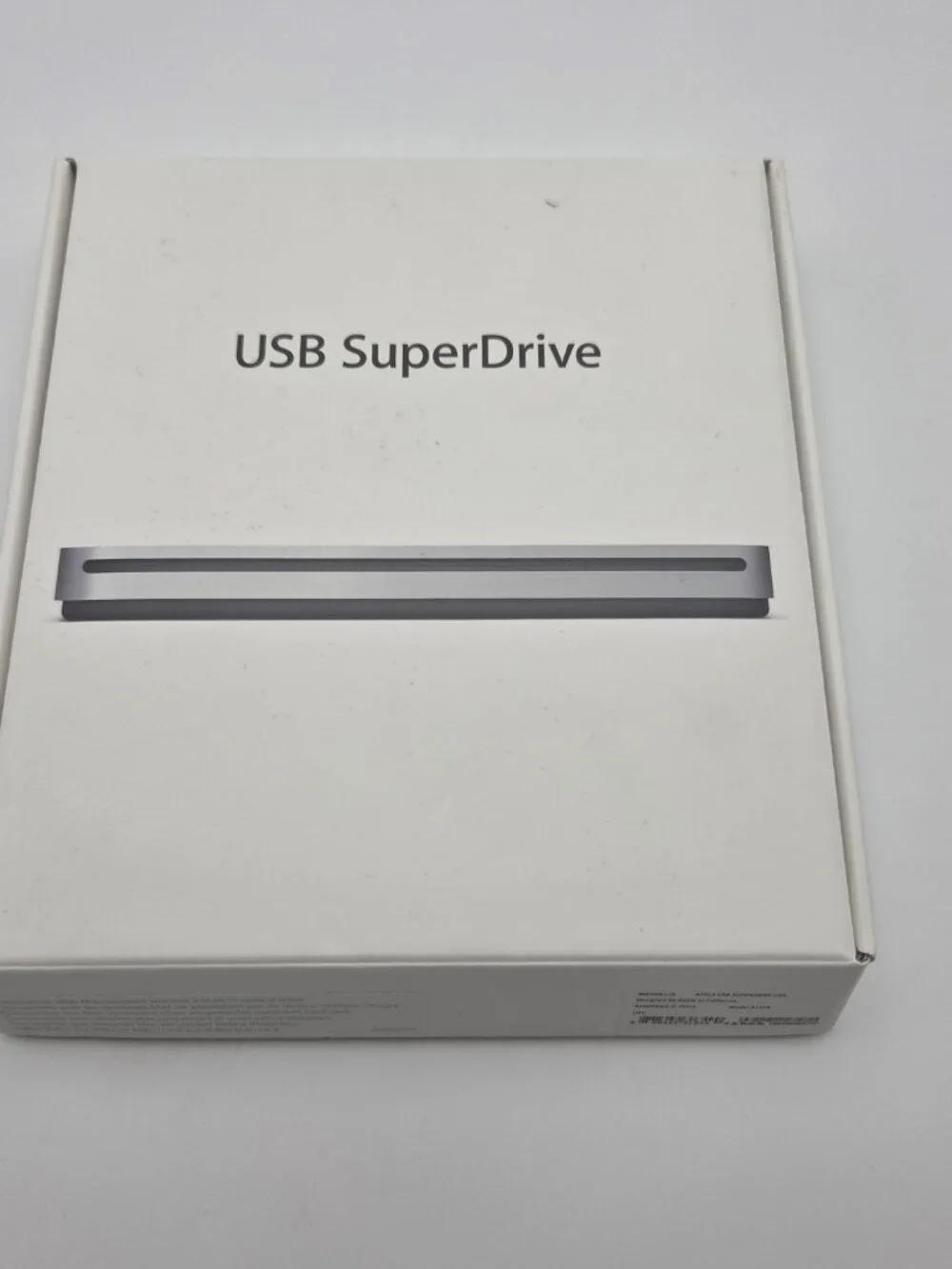 Apple USB SuperDrive External Optical Drive A1379 MD564LL/A (Untested)